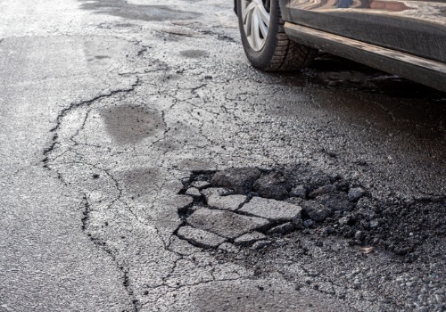 A road in need of Asphalt Repair in Galesburg IL