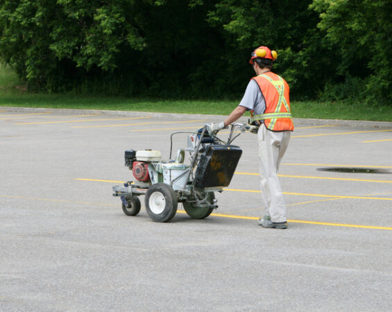 Parking Lot Striping and Sealcoating Peoria IL services